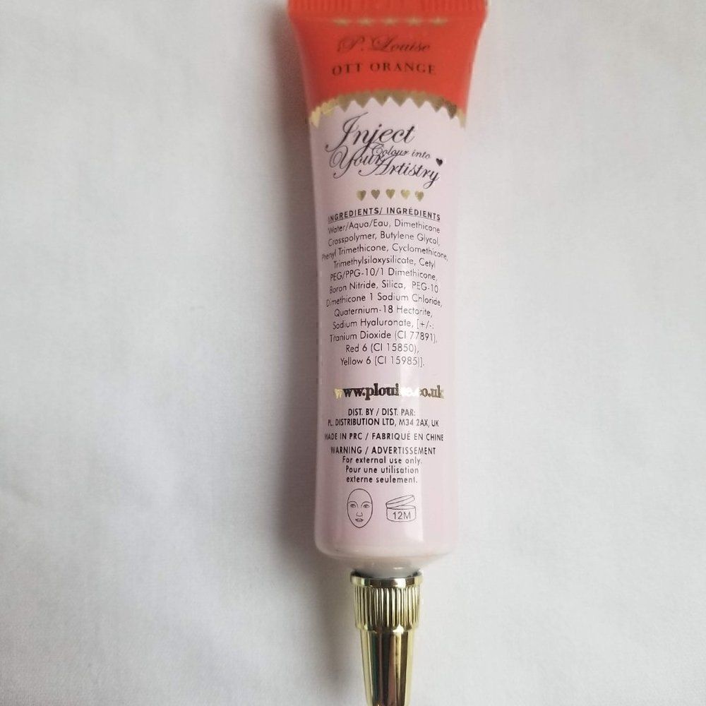 P.Louise Coloured Base in Ott Orange - Picture 4 of 5